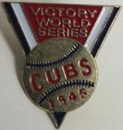 Chicago Cubs 1945 Press Pin